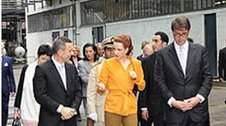 SAR la Princesse Lalla Salma visite le siège de Roche Holding S.A. à Bâle (FR)
