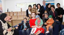 SAR La Princesse Lalla Salma visite la Maison de l'Avenir à Rabat
