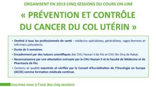 Cours ON-LINE Détection cancer du col de l'utérus
